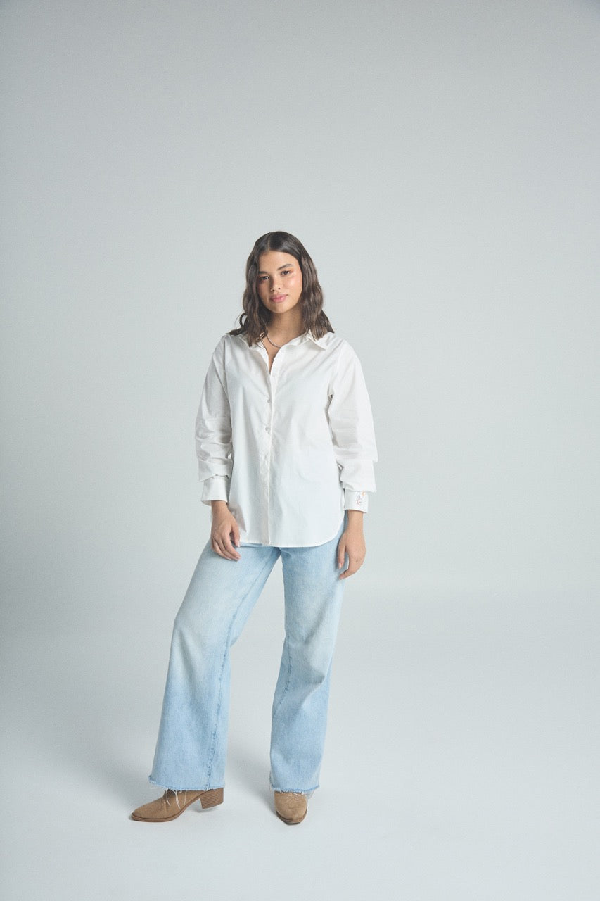 Camisa Latidos - Marfil