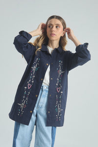 Chaqueta A tu lado - Azul