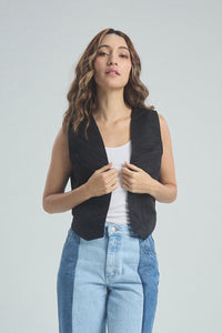 Chaleco Destellos - Negro