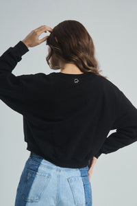 Buzo Corazón - Negro