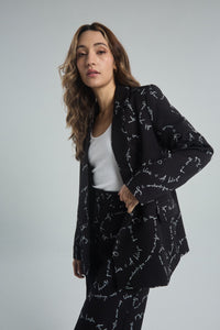 Blazer Nuestros corazones - Negro