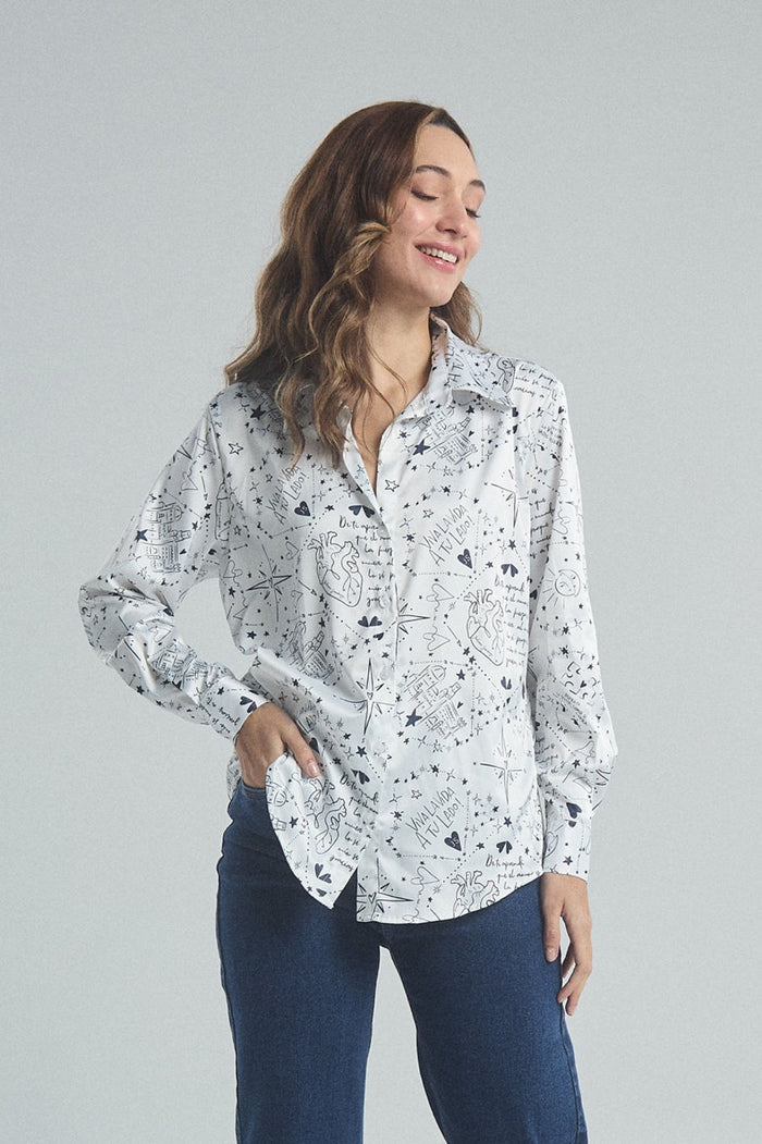 Camisa A tu Lado - Marfil