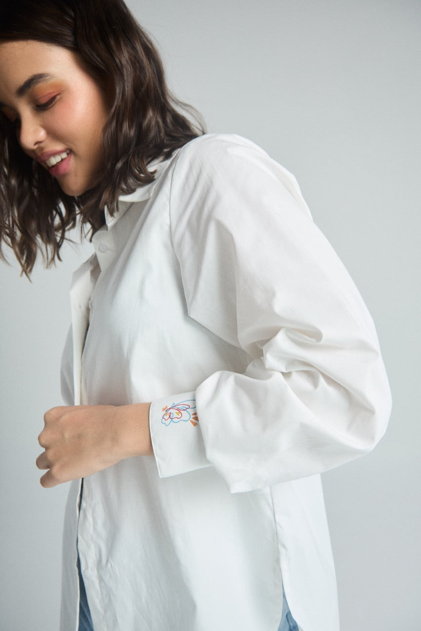 Camisa Latidos - Marfil