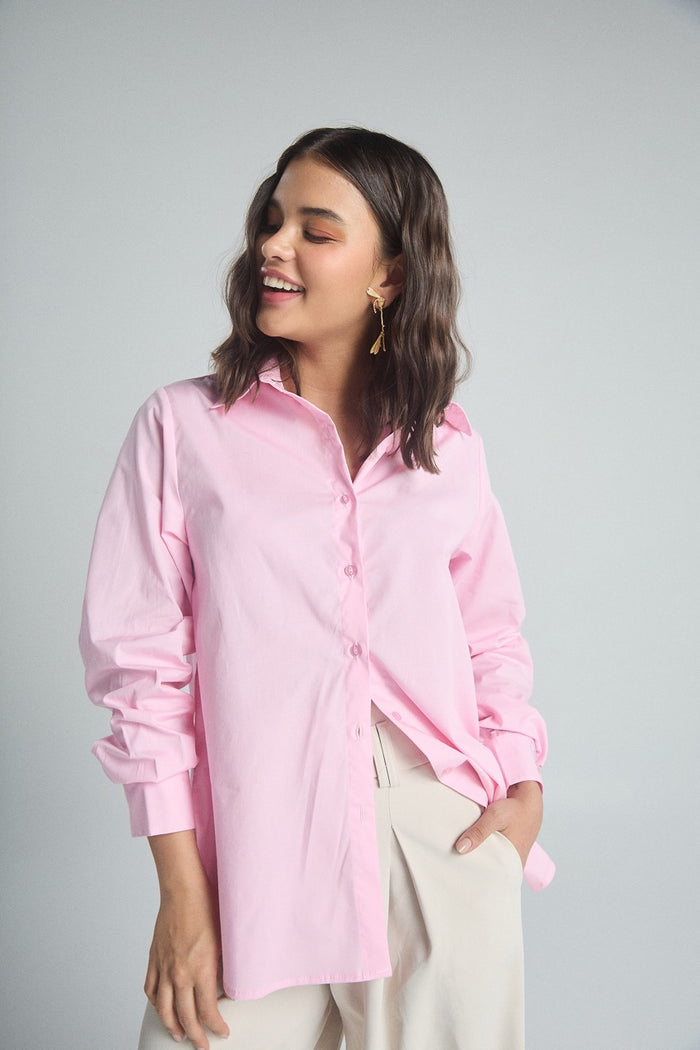 Camisa Latidos - Rosada