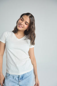 Camiseta Magia - Marfil