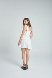 Vestido Full of colors - Marfil