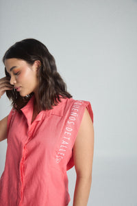 Camisa Pequeños detalles - Coral