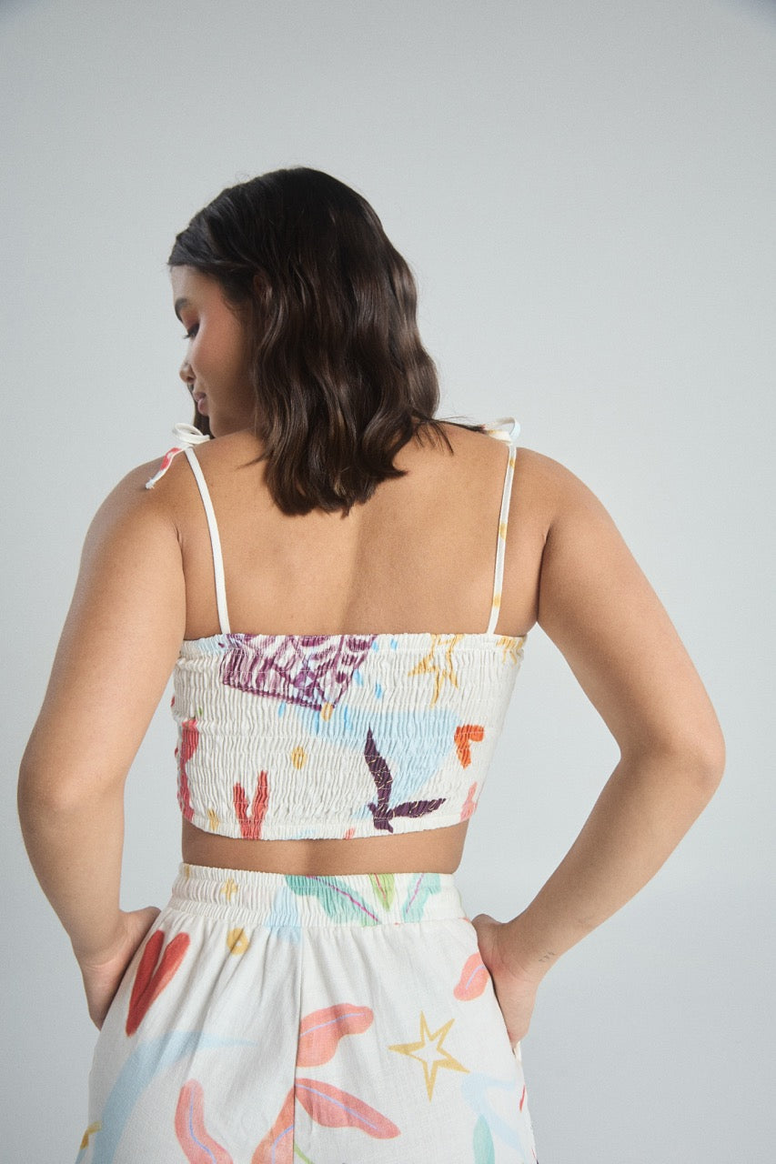 Top Paradise - Marfil