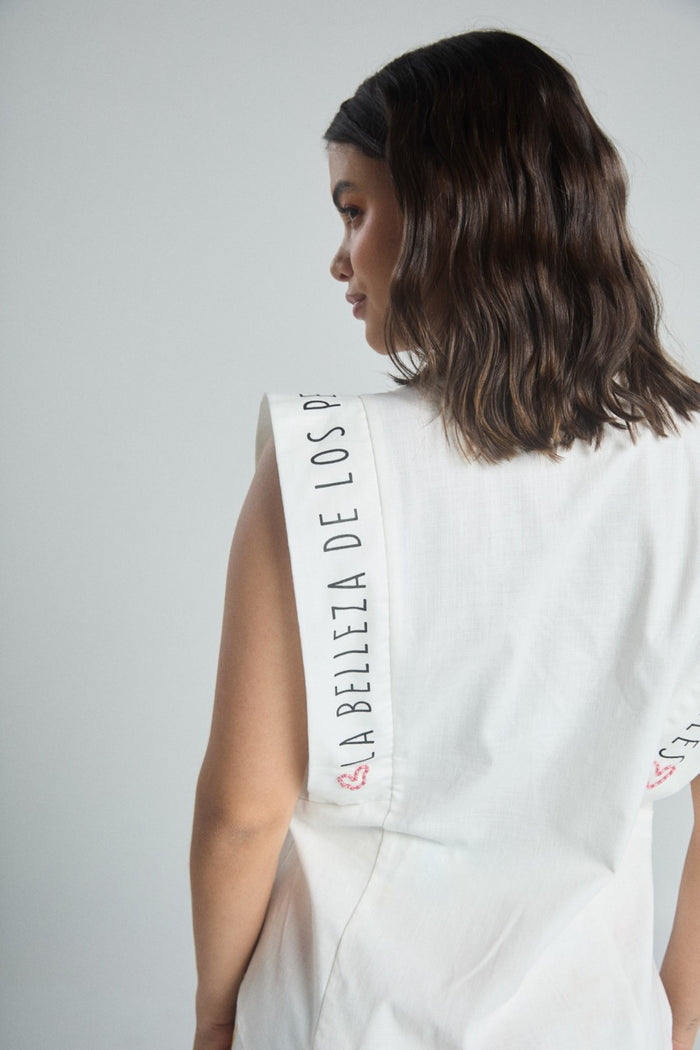 Camisa Pequeños detalles - Marfil