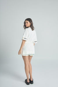 Camiseta Pura vida - Marfil