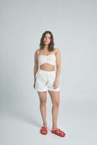 Short Tropical colors - Marfil