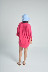 Sobrecamisa Rayito de sol - Fucsia