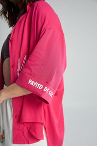 Sobrecamisa Rayito de sol - Fucsia