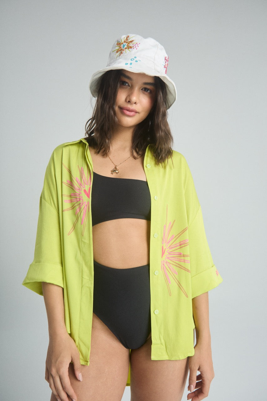 Sobrecamisa Rayito de sol - Verde