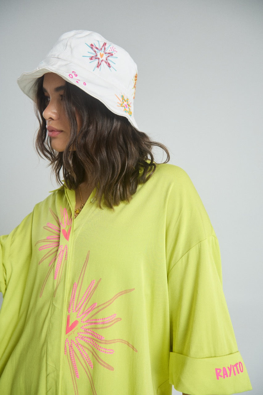 Sobrecamisa Rayito de sol - Verde [Venta de Garaje]