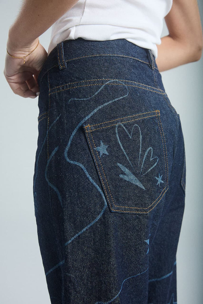 Jean Hazlo posible - Azul oscuro