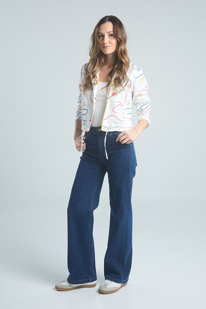 Chaqueta Circuitos - Marfil