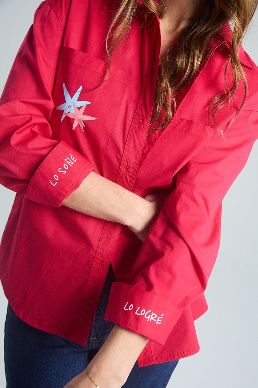 Sobrecamisa Viviendo el Sueño - Fucsia