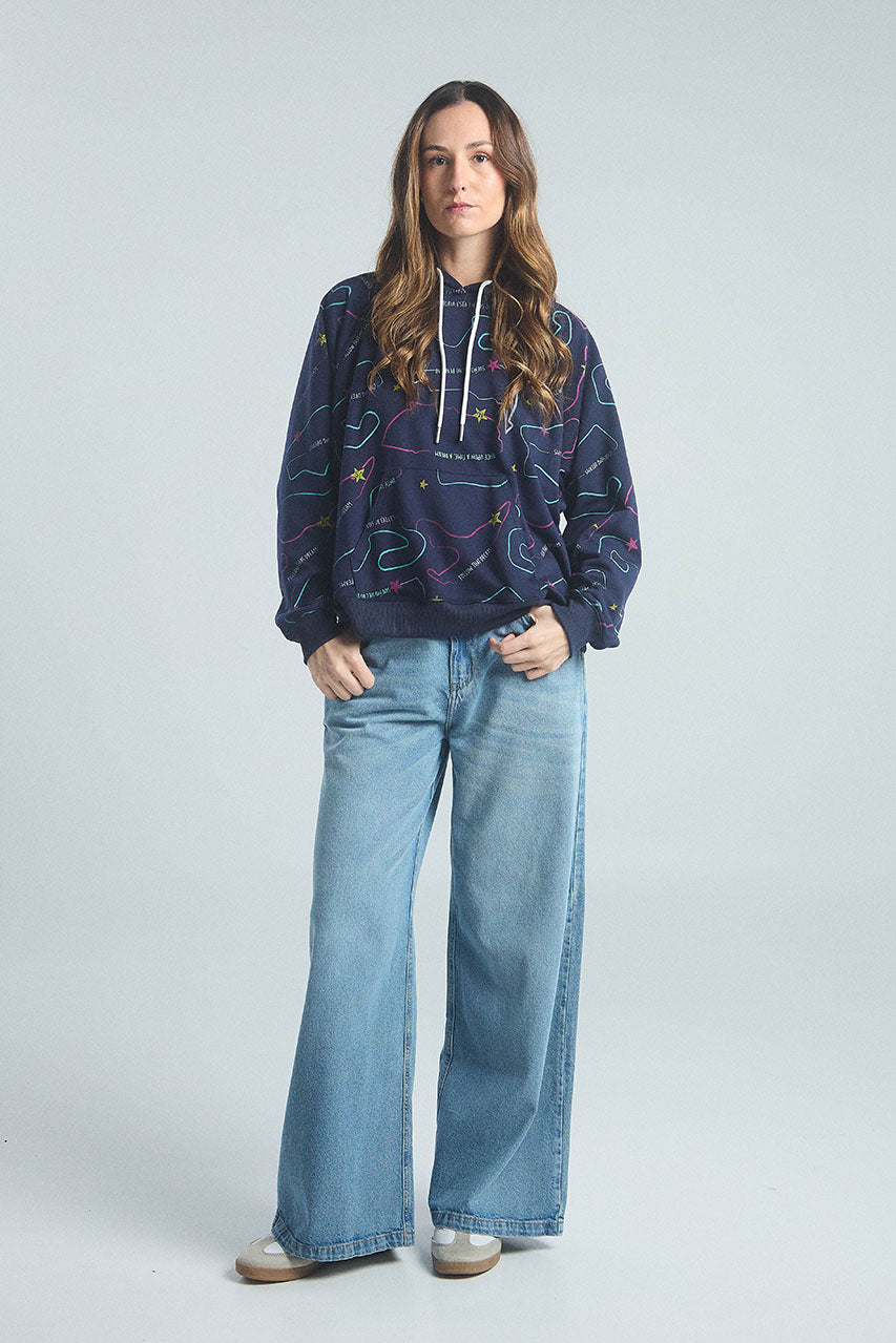 Buzo Circuitos - Azul