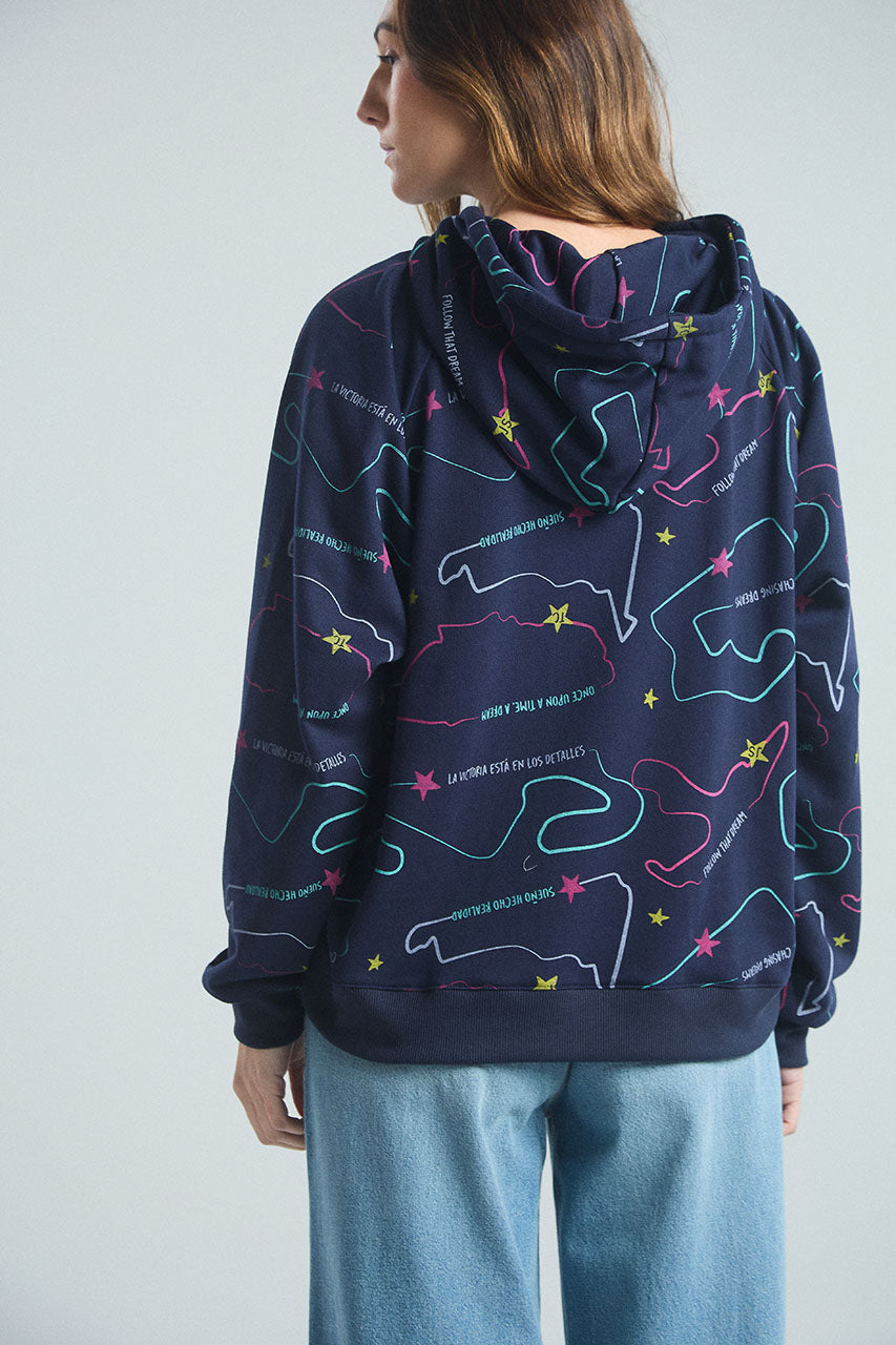 Buzo Circuitos - Azul