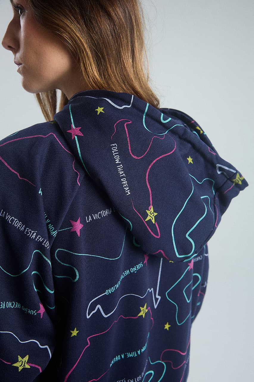 Buzo Circuitos - Azul