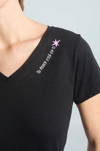 Camiseta El Poder en ti - Negro