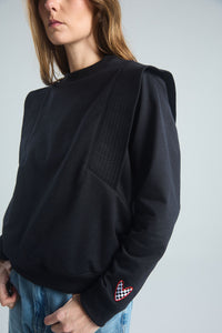 Buzo Más fuerte - Negro