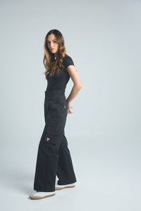 Pantalón Cargo - Negro