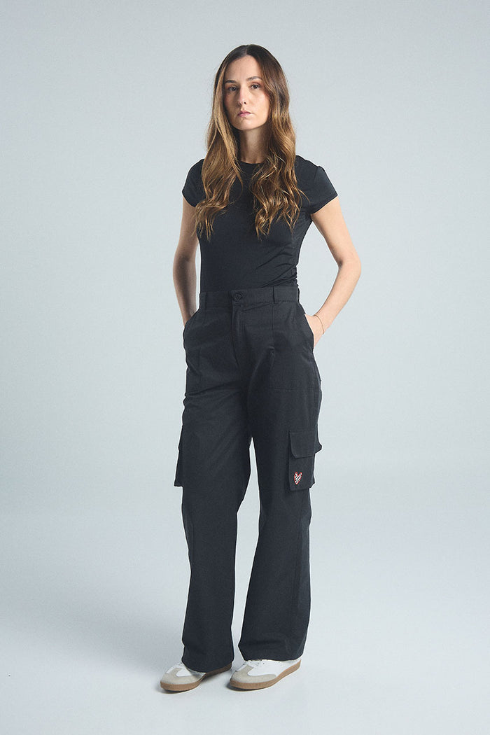 Pantalón Cargo - Negro