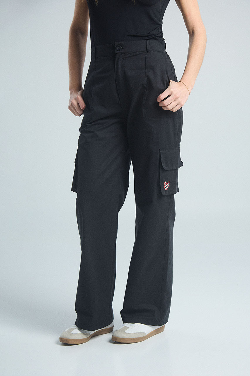 Pantalón Cargo - Negro
