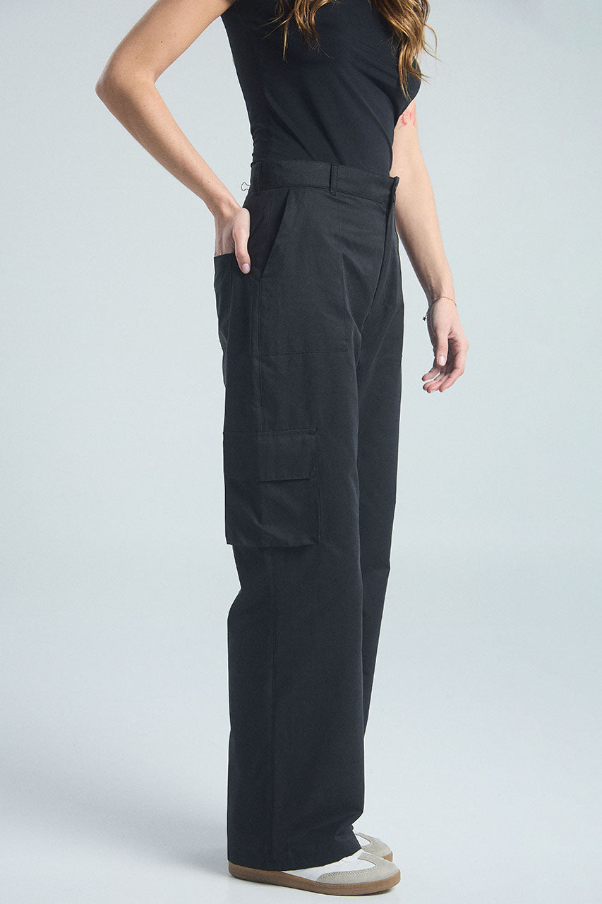 Pantalón Cargo - Negro