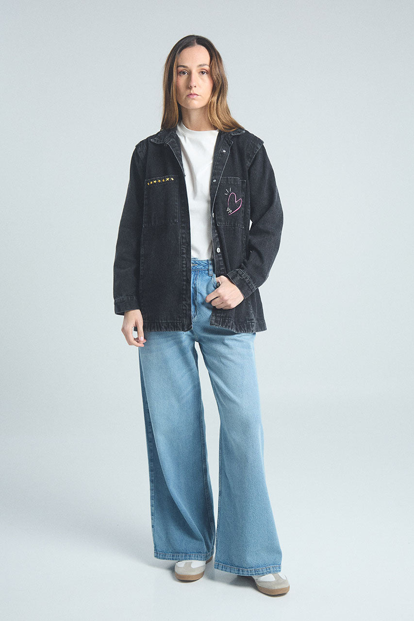 Chaqueta Be the revolution - Negro