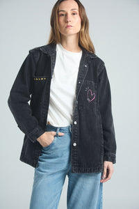 Chaqueta Be the revolution - Negro