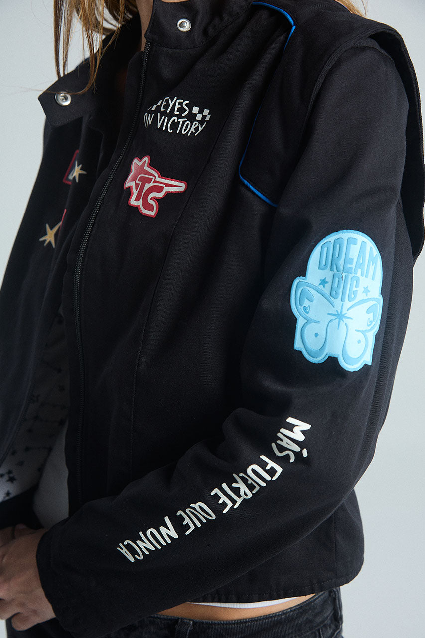 Chaqueta Race - Negro