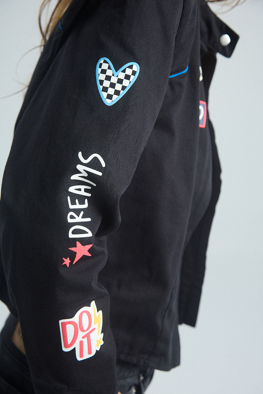 Chaqueta Race - Negro