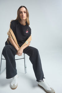 Camiseta Vive tu sueño - Negro