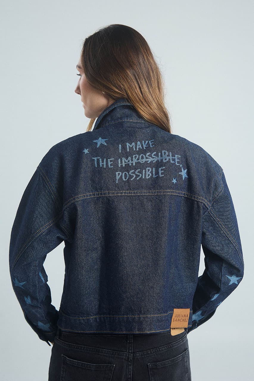 Chaqueta Hazlo posible - Azul oscuro