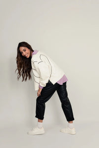 Buzo Lazos de amor - Marfil