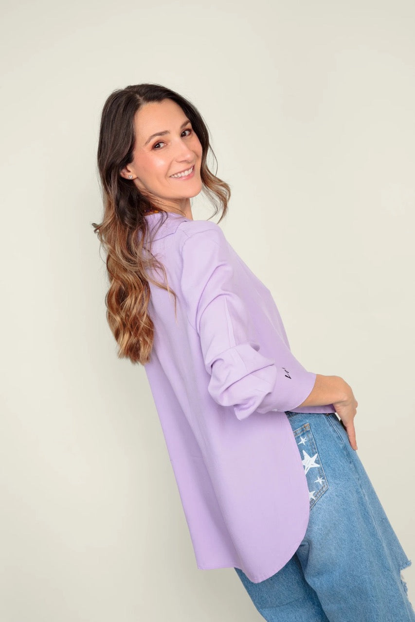 Camisa Love always - Lila [Venta de Garaje]