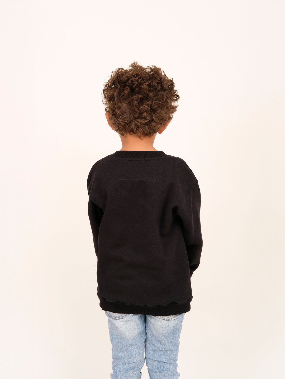 Buzo Be happy - Kids - Negro