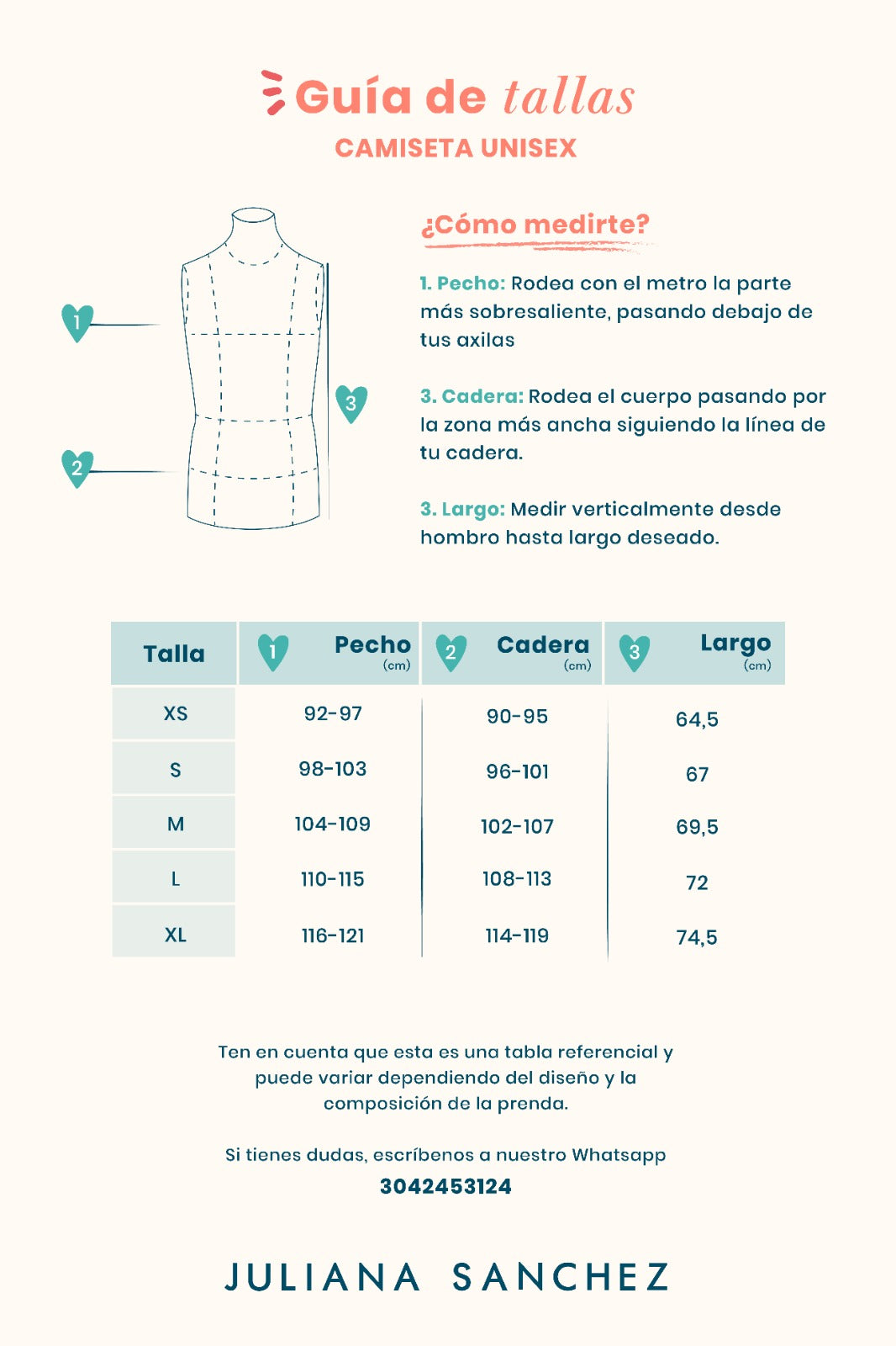 Camiseta Pistas Unisex - Marfil