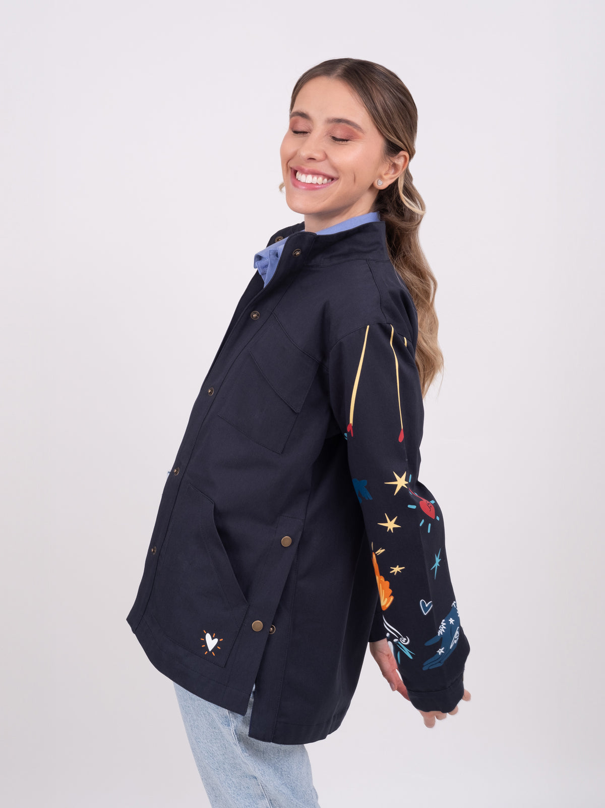 Chaqueta Fuego - Azul