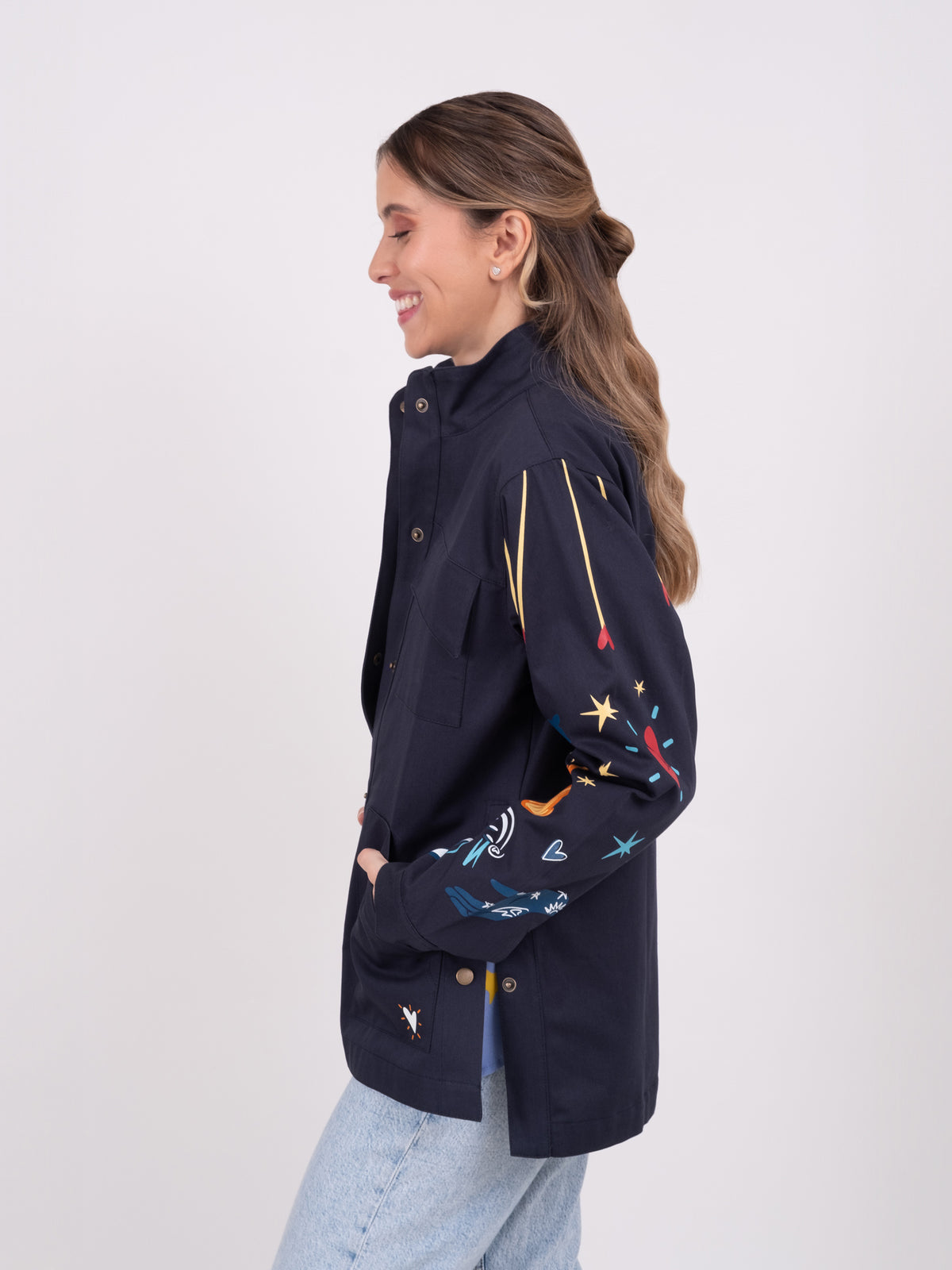 Chaqueta Fuego - Azul