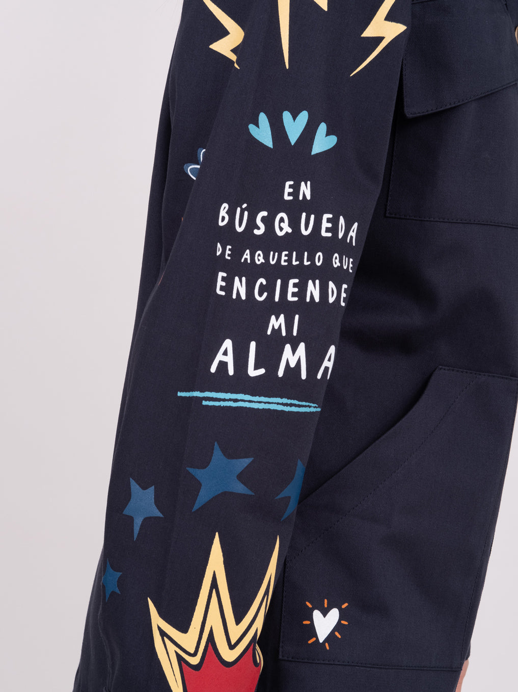 Chaqueta Fuego - Azul