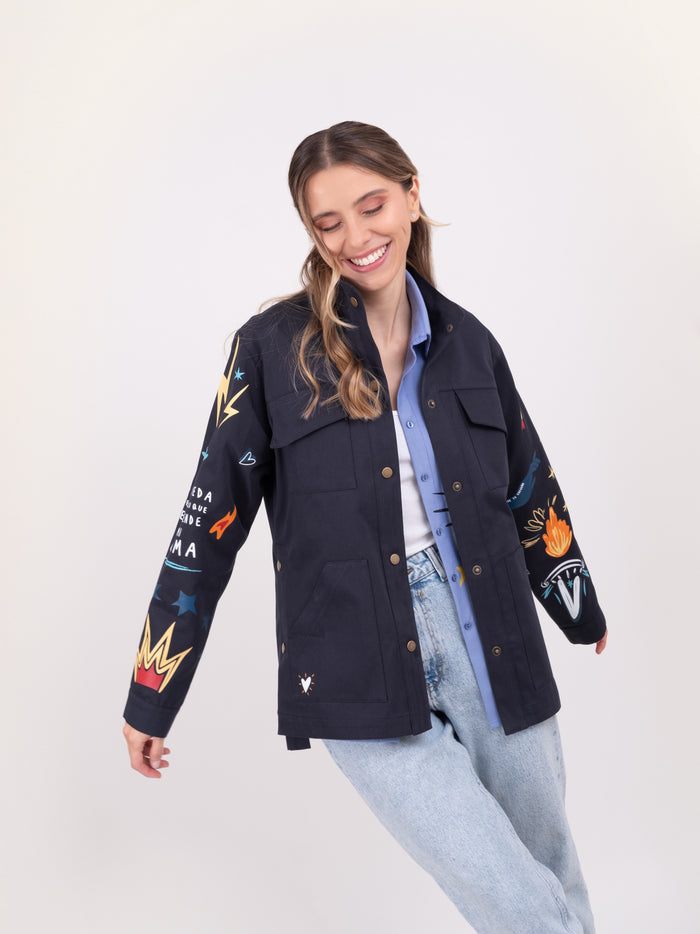 Chaqueta Fuego - Azul