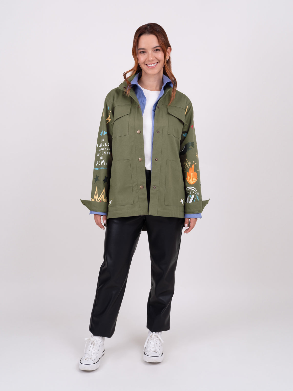 Chaqueta Fuego - Verde militar