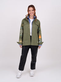Chaqueta Fuego - Verde militar