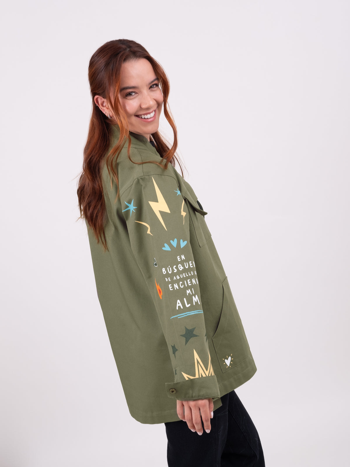 Chaqueta Fuego - Verde militar