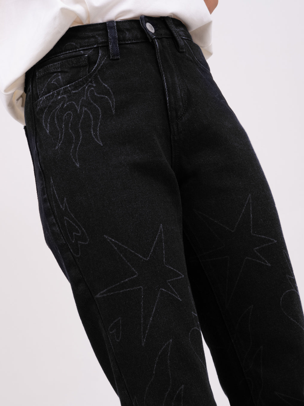 Jean On fire - Negro