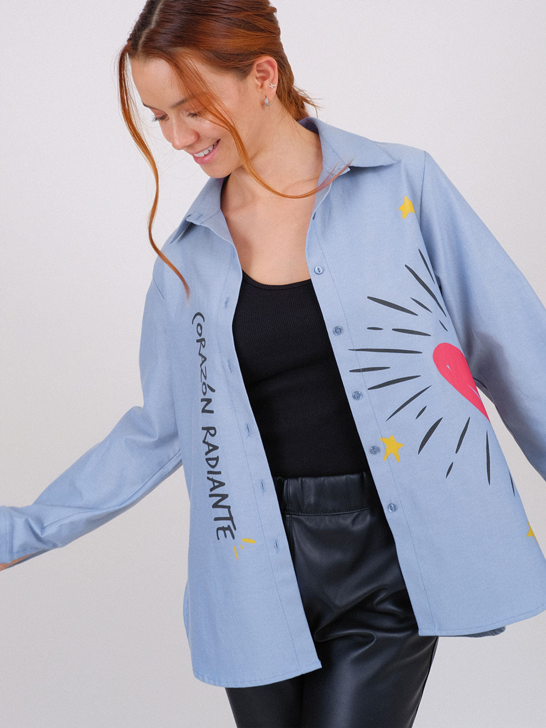 Camisa Radiante - Azul